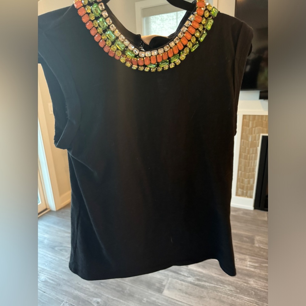 Cinq à sept embellished shirt